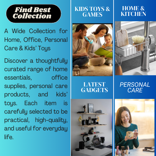 Varity of Collection on Home, Office, Personal Care & Kids Toys