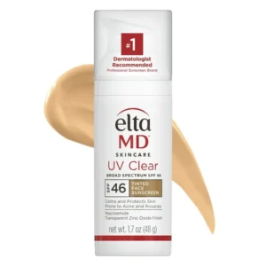 EltaMD UV Clear Tinted Sunscreen for Face - Deep Tinted SPF 46 1.7 oz