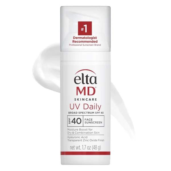 EltaMD UV Daily SPF 40 Face Sunscreen Moisturizer 1.7 oz Pump