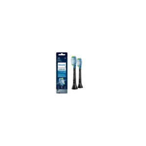 Philips Sonicare Premium Plaque Control Replacement Toothbrush Heads, HX9042/95, Brushsync Technology, Black 2-pk