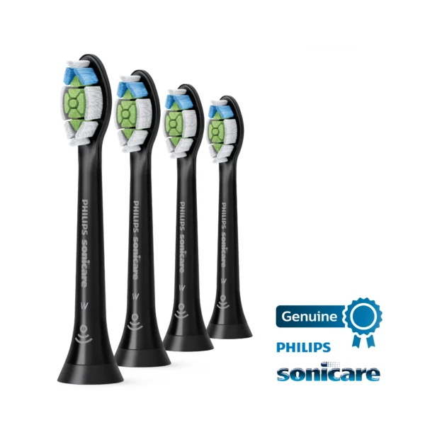 Philips Sonicare Diamondclean Replacement Toothbrush Heads, HX6064/95, Brushsync™ Technology, Black 4-pk - Image 5