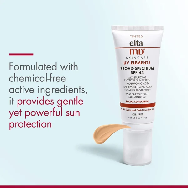 ＥｌｔａMD UV Elements SPF 44 Oil Free Face Tinted Moisturizer,2.0 oz - Image 4