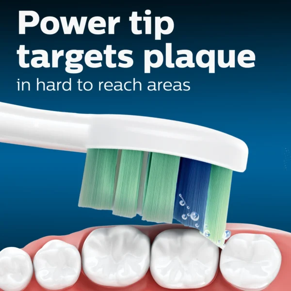 Philips Sonicare Optimal Plaque Control Replacement Toothbrush Heads, HX9024/65, Brushsync™ Technology, White 4-pk - Image 3