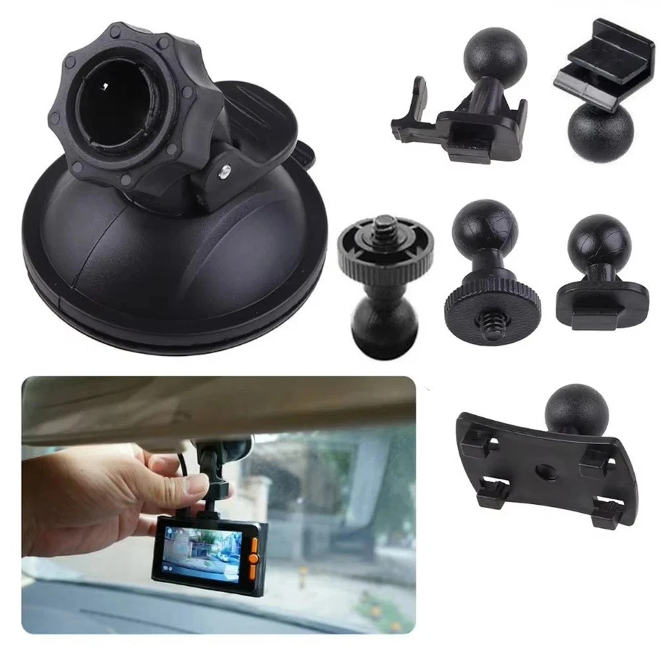 Universal Car Mounted Recorder Suction Cup Bracket Dash Cam Holder Camera Stand - Image 2