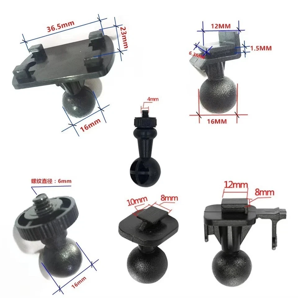 Universal Car Mounted Recorder Suction Cup Bracket Dash Cam Holder Camera Stand - Image 3