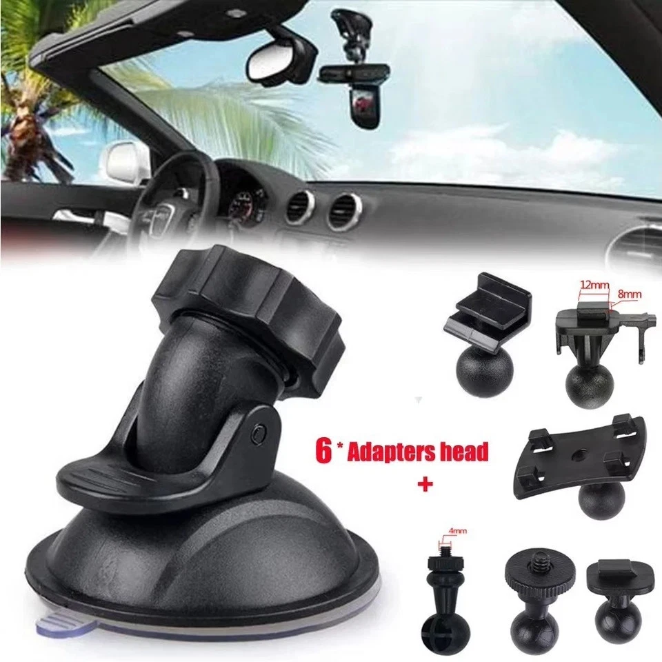Universal Car Mounted Recorder Suction Cup Bracket Dash Cam Holder Camera Stand - Image 4