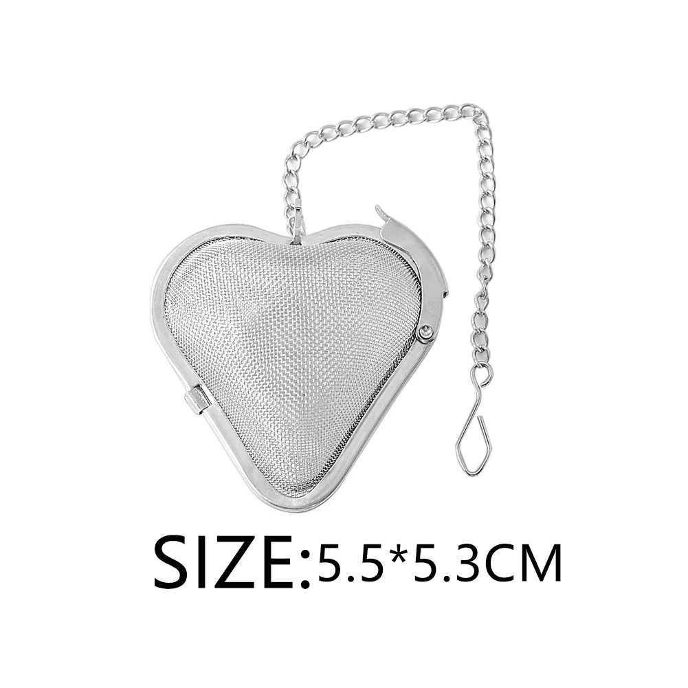 Mesh Tea Infuser Reusable Tea Strainer Teapot Stainless Steel Loose Tea Leaf Spice Filter Drinkware Kitchen Accessories - Image 4