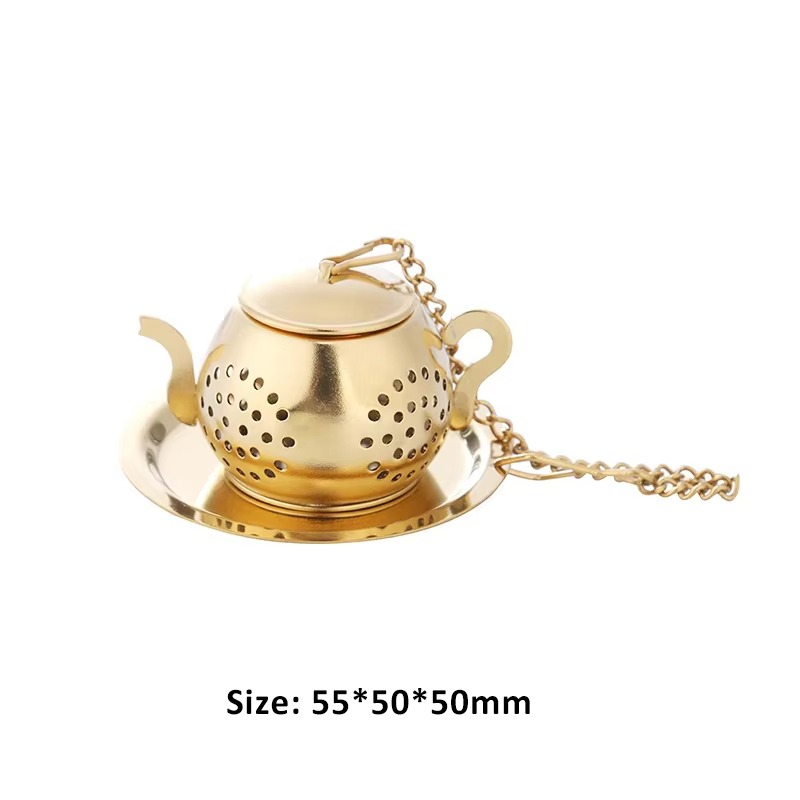 Mesh Tea Infuser Reusable Tea Strainer Teapot Stainless Steel Loose Tea Leaf Spice Filter Drinkware Kitchen Accessories - Image 8