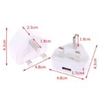 Universal UK Plug 3-Pin Wall Charger Adapter with USB Port(s)