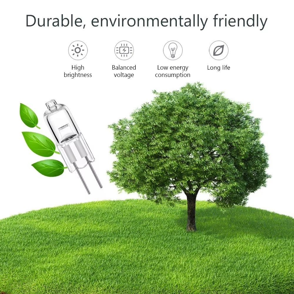 10Pcs G4 Halogen Light Bulbs 10W 20W 12V 2 Pin Two Prong with Prongs Small Mini - Image 6