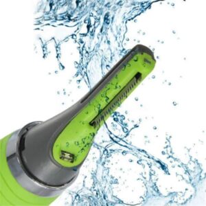 2-in-1 Rechargeable Nose & Ear Hair Trimmer for Men – Waterproof Portable Groomer