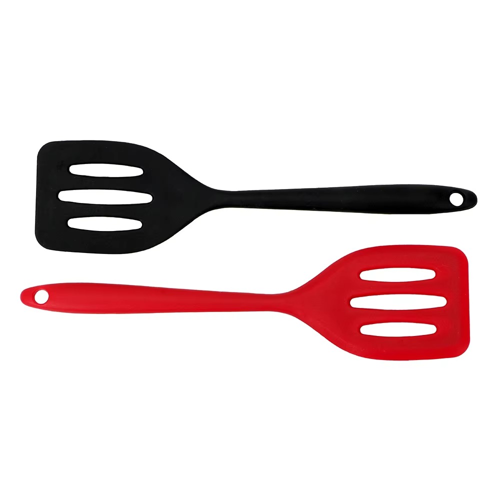 Silicone Slotted Spatula Turner for Frying Eggs Fish Pancakes Kitchen Cooking Tools - Image 6