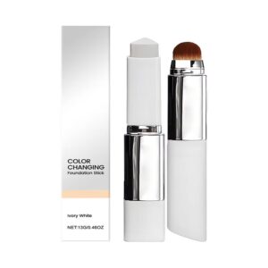 Color Changing Foundation Stick Liquid 2-in-1 Lightweight Moisturizing
