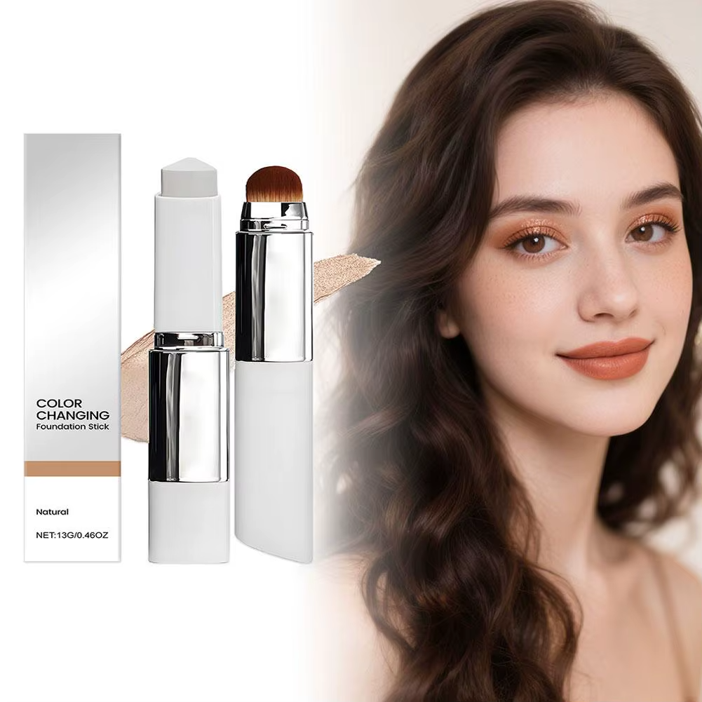 Color Changing Foundation Stick Liquid 2-in-1 Lightweight Moisturizing - Image 6