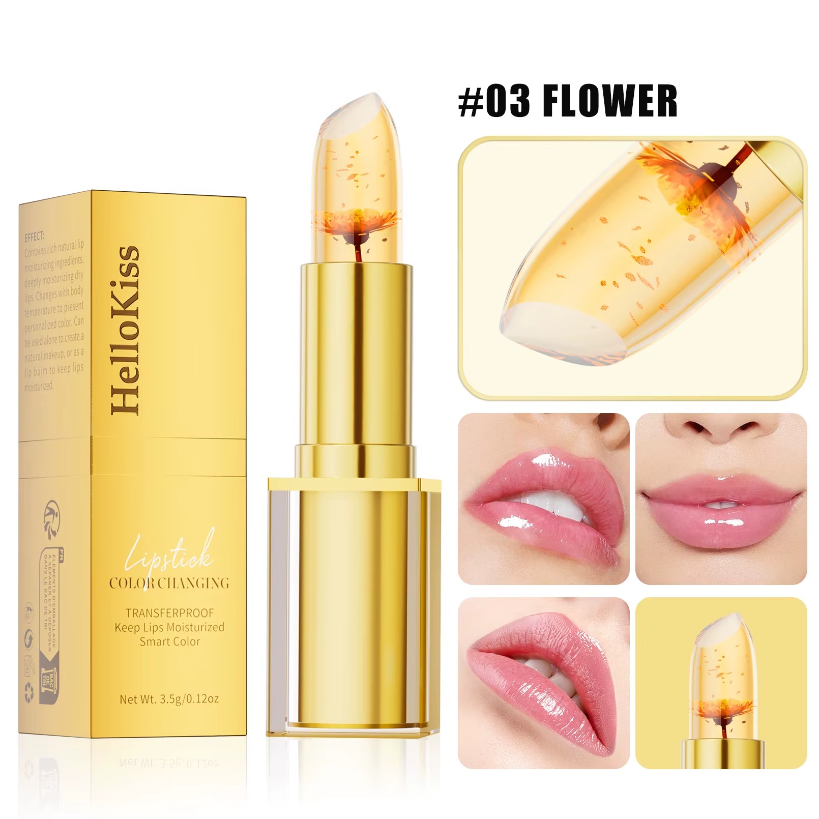 Fenvio Lipstick,Colour Changing Lipstick Fenvio PH Adjusting Lipsticks